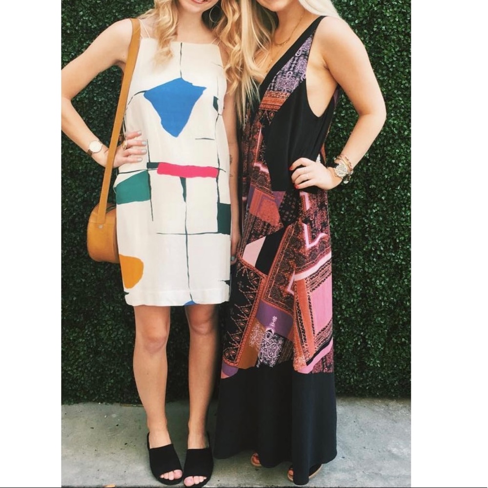 Free people boho wide leg jumpsuit